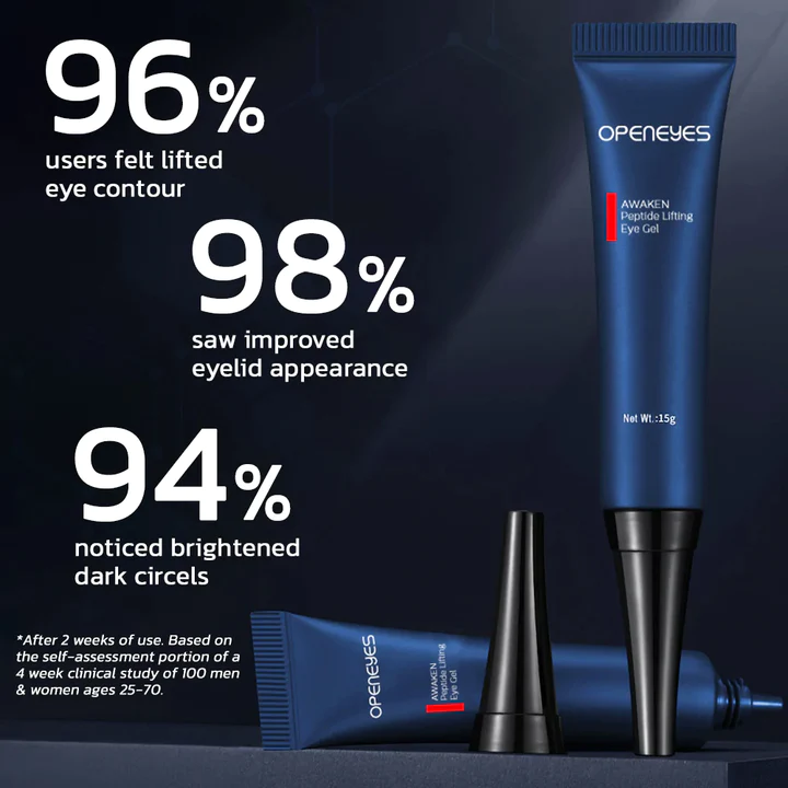 OPENEYES Awaken Peptide Lifting Eye Gel - Image 3