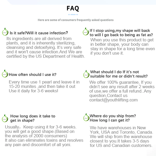 iNature⢠FemaleSlimming and Detoxing Yoni Pearls(š„Limited time discount last day) - Image 7