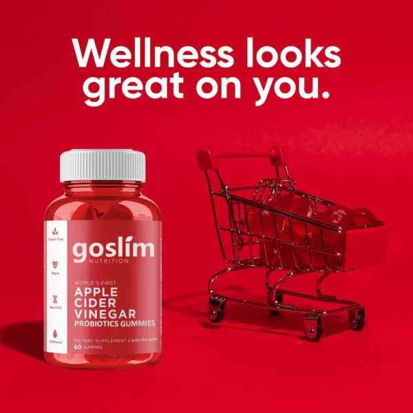GoSlim™ Apple Cider Vinegar Slimming Probiotic Gummies - Image 2