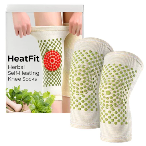 HeatFit Herbal Selvopvarmende knæstrømper