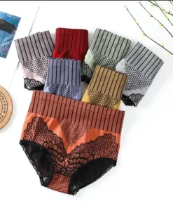 High Waist Graphene Fiber Briefs