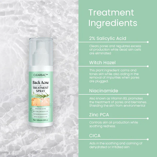 CLEARBAC™ Back Acne Treatment Spray - Image 7