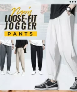 Men’s Super Cooling Loose-Fit Jogger Pants
