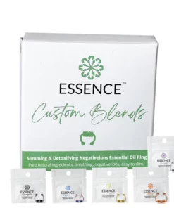 New ESSENCE™ Slimming & Detoxifying Negative Ions Essential Oil Ring