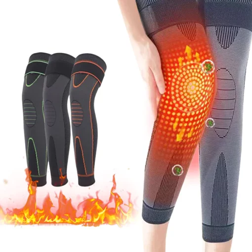 ReduceFast™ турмалин термална циркулација Само-загревачки влошки за колена за обликување