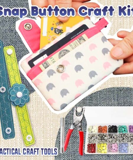 Snap Button DIY Craft Kit