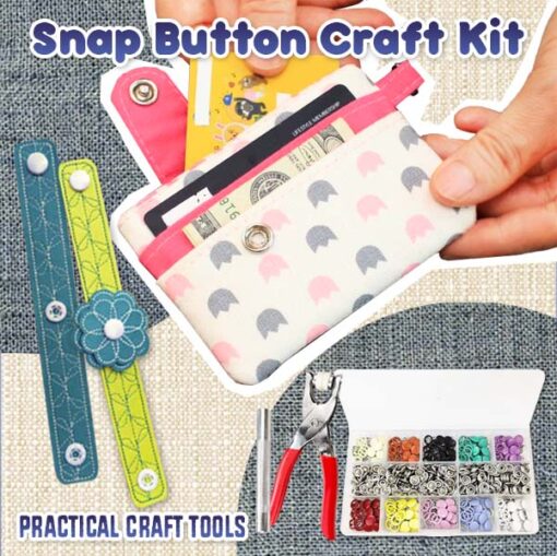 Snap Button DIY amatniecības komplekts