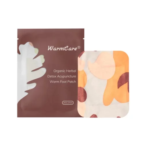 WarmCare® ორგანული მცენარეული დეტოქსის აკუპუნქტურა ფეხის თბილი პაჩი