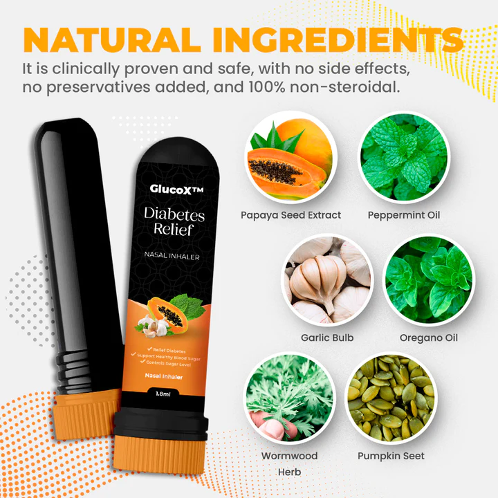 GlucoX™ Diabetes Relief Nasal Inhaler - Image 5