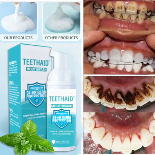 Teethaid™ Pure Herbal Super Whitening & Teeth & Mouth Repair Mousse - Image 4