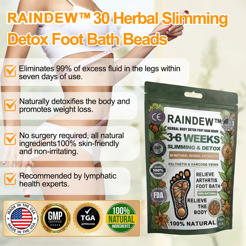 Raindew™ Herbal Body Detox Foot Soak Beads - Image 5