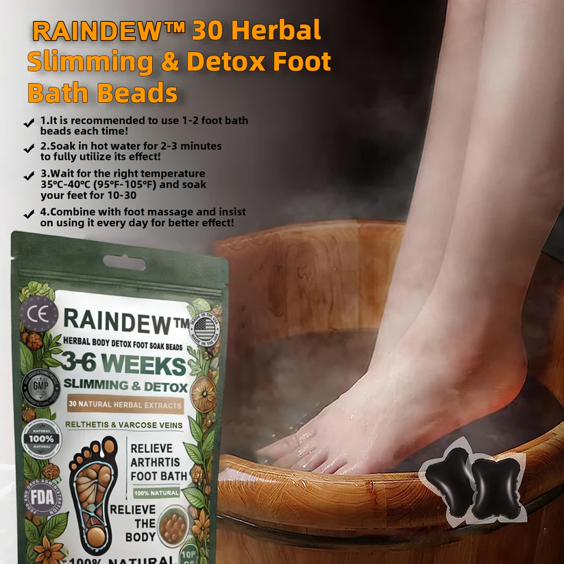 Raindew™ Herbal Body Detox Foot Soak Beads - Image 6