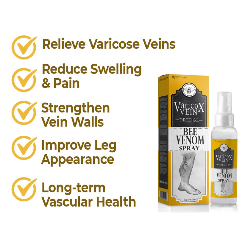 flysmus™ VaricoX Vein Dredge Bee Venom Spray - Image 5