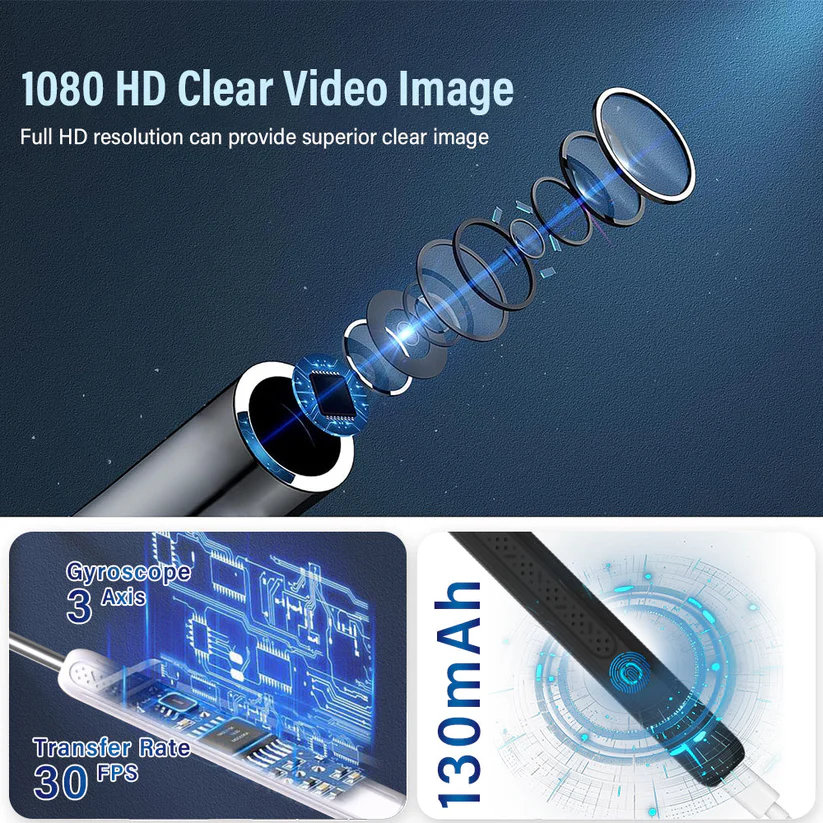 Уред за почистване на уши Futusly™ с камера - Изображение 2