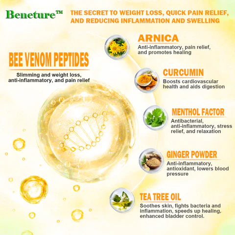 Beneture™ Bee Venom Slimming Lymphatic Detox Anti-Inflammatory Pain Relief Foot Soak Beads - Image 4