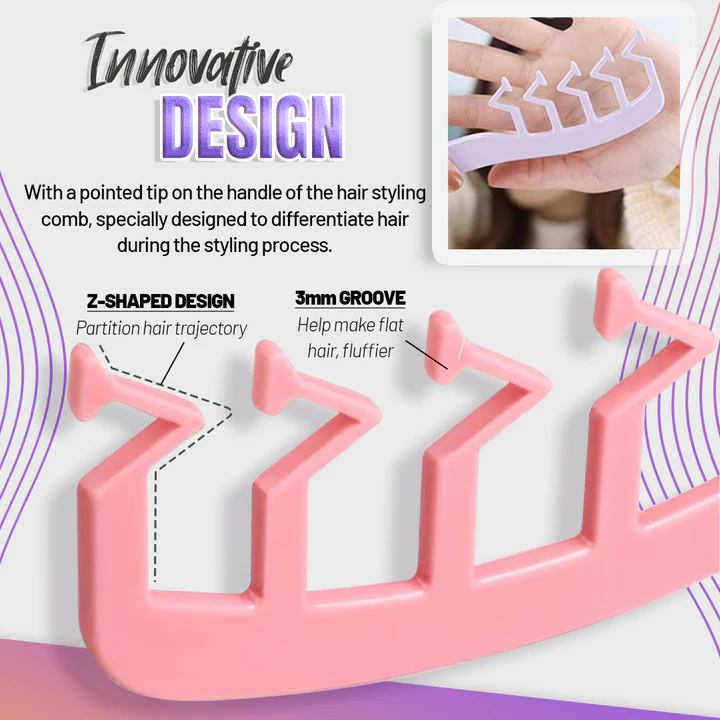 New Z-Shaped Hair Fluffy Stitch Comb - Image 4