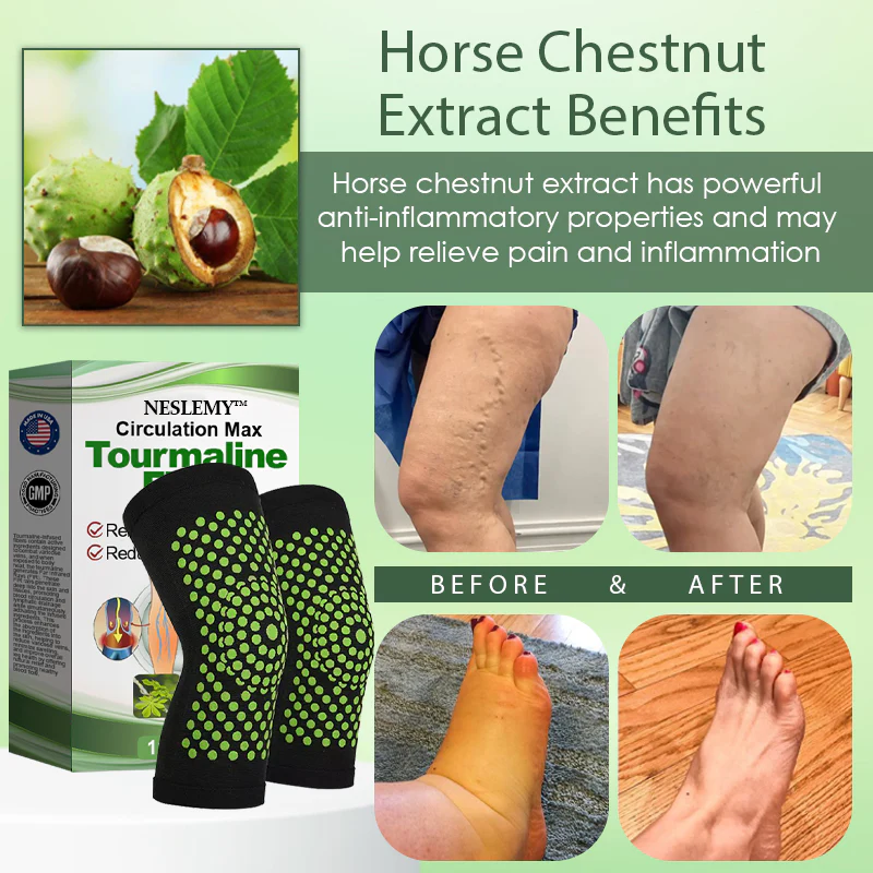 NESLEMY™ Circulation Max Tourmaline Fiber Leg Sleeves - Image 2