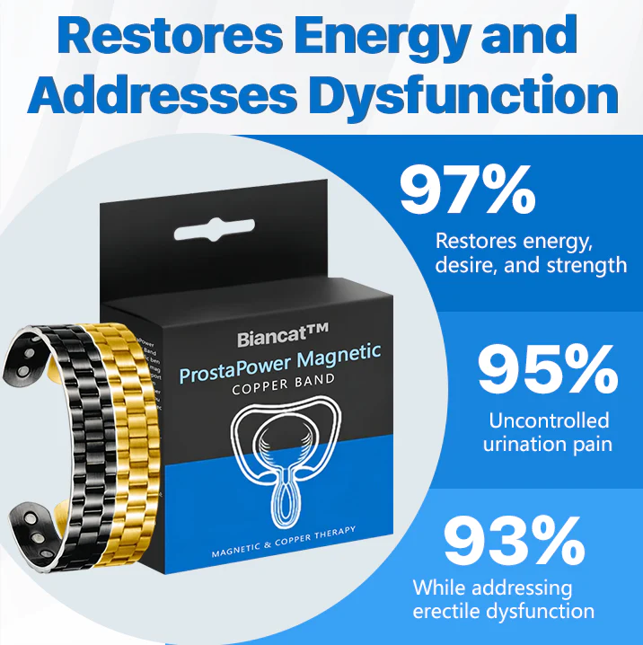 Histon™ ProstaPower መግነጢሳዊ መዳብ ባንድ - ምስል 5