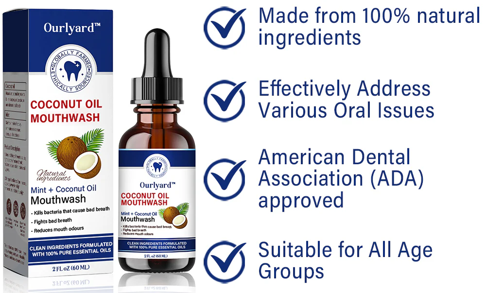 Ourlyard™ Coconut Oil Mouthwash Essential Oil - Image 5