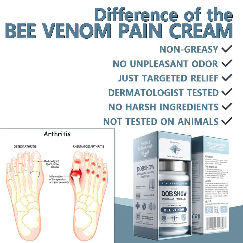 Dobshow™ Bee Venom Joint & Bone Repair Advanced Moisturizing Cream - Image 4