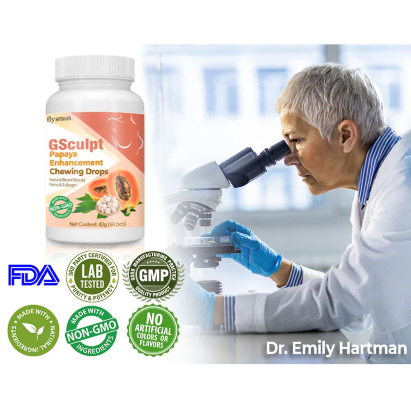 Flysmus™ GSculpt Papaya Enhancement Chewing Drops - Image 3