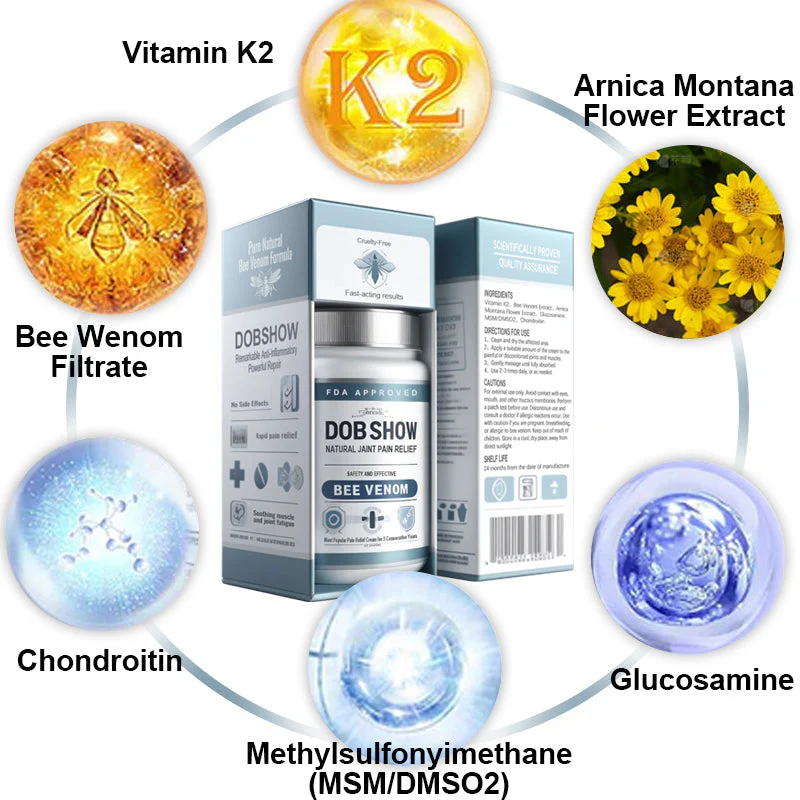 Dobshow™ Bee Venom Joint & Bone Repair Advanced Moisturizing Cream - Image 6