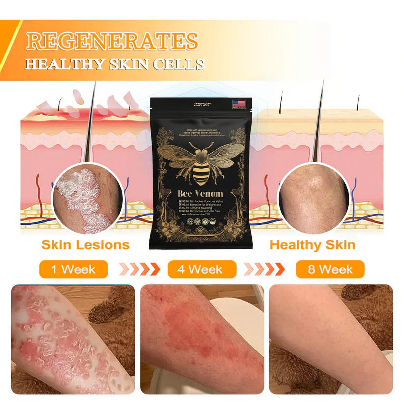 Мъниста за баня с пчелна отрова за отслабване и детоксикация VascuTone™ - Изображение 7