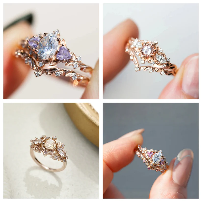 Диамантен пръстен с лимфна магнитна терапия DIYSTAR™