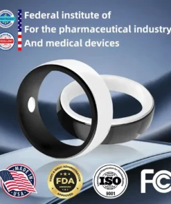 Fivfivgo™ Ultrasonic Fat Blasting & Far Infrared Sugar Balancing Detox Smart Ring - Energy Balance