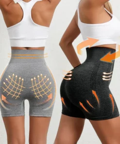 KKIO™ Micro-Vibration Massage Module Ice Silk Ion Fiber Repair Shaping Shorts