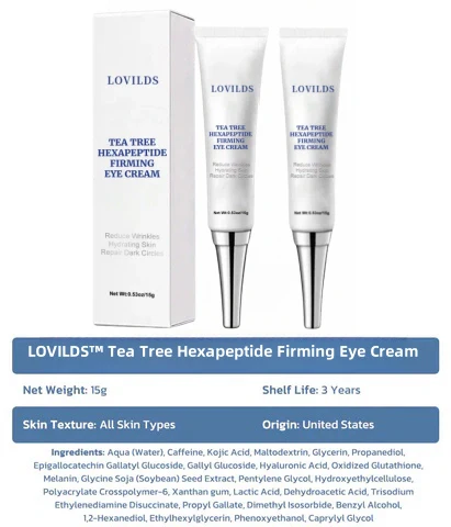 LOVILDS™ Tea Tree Hexapeptide Firming Eye Cream