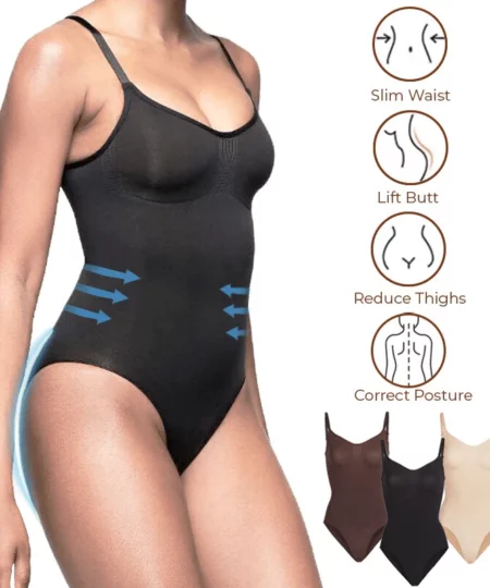 Landola™ Sculpting Bodysuit With Snaps