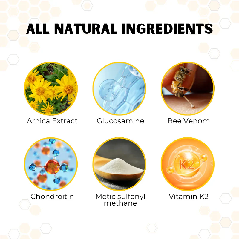 Fivfivgo™ OrthoRestore Крем за облекчаване на ставите с пчелна отрова - Изображение 2