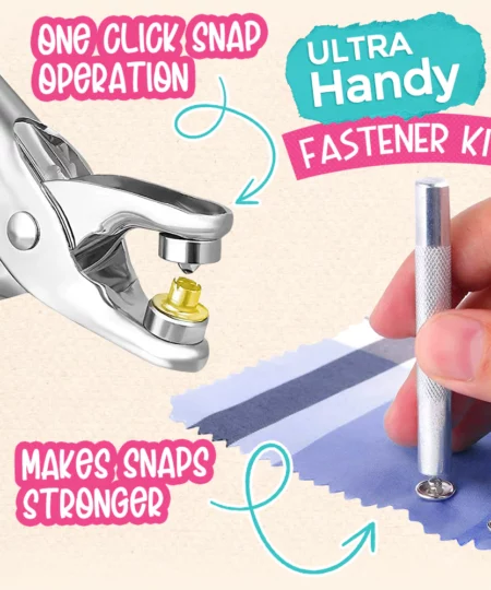 Metal Snaps Buttons DIY Craft Kit