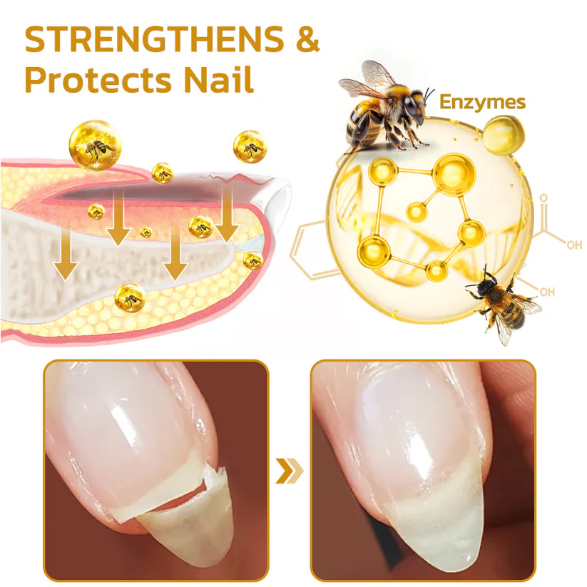 GFOUK™ NailPlus Strong Bee Venom 7 Days Growth Nail Gel - Image 10