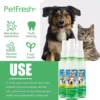 PetFresh® Teeth Cleaning Spray for Dogs & Cats, Eliminate Bad Breath, Targets Tartar & Plaque, Without Brushing