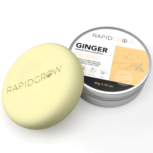 RapidGrow™ – Champú de jengibre para el crecimiento del cabello