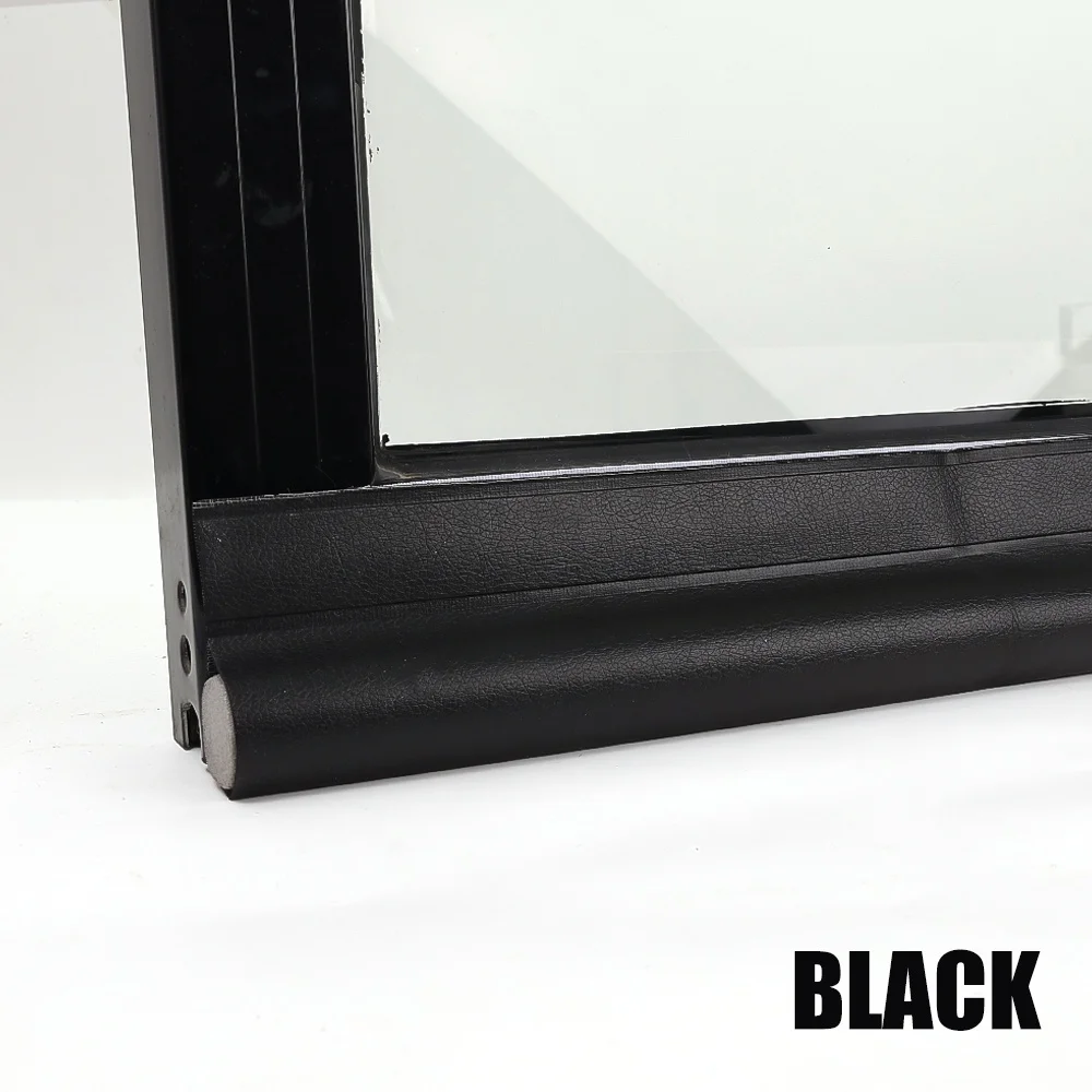 Adjustable Door Bottom Seal Strip Weatherstrip Under Door Draft Stopper Anti-Cold One Side Gap Blocker Foam Weather Strip Adjust - Image 4