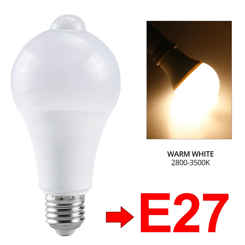 Motion Sensor LED Light Bulb - Image 2