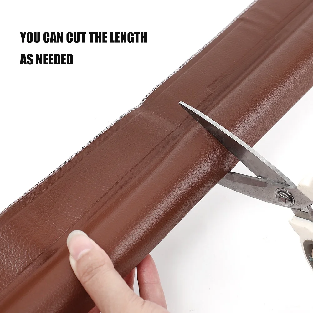 Adjustable Door Bottom Seal Strip Weatherstrip Under Door Draft Stopper Anti-Cold One Side Gap Blocker Foam Weather Strip Adjust - Image 7