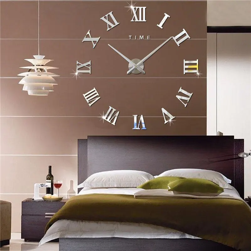 Mirror Wall Clock - Image 9