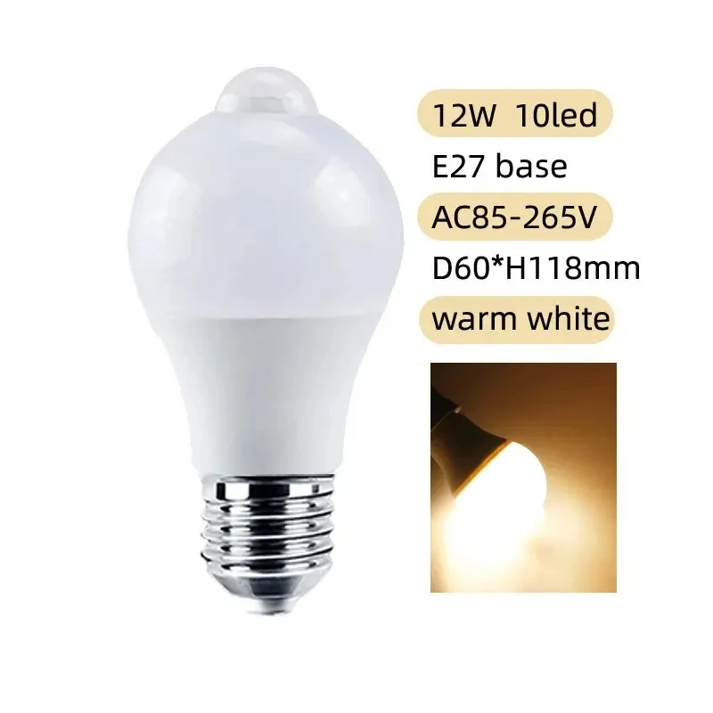 Motion Sensor LED Light Bulb - Image 5