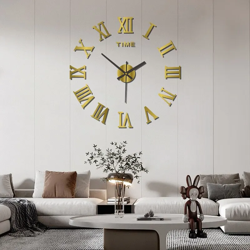 Mirror Wall Clock - Image 5