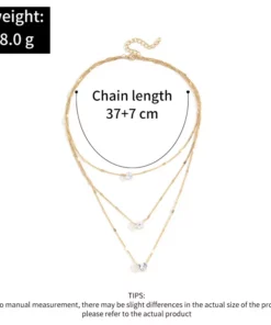 3Pcs/Set Vintage Shiny Rhinestone Love Heart Necklace for Women Simple Multilayer Thin Chain Choker Bridal Neck Jewelry