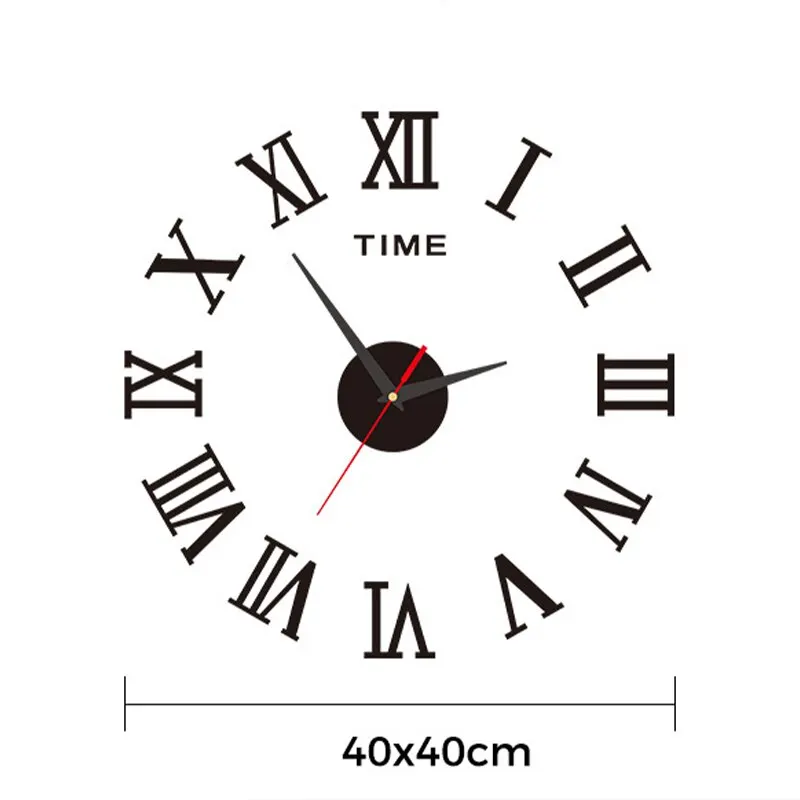 Mirror Wall Clock - Image 7