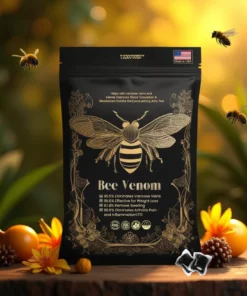 Мъниста за баня с пчелна отрова за отслабване и детоксикация VascuTone™