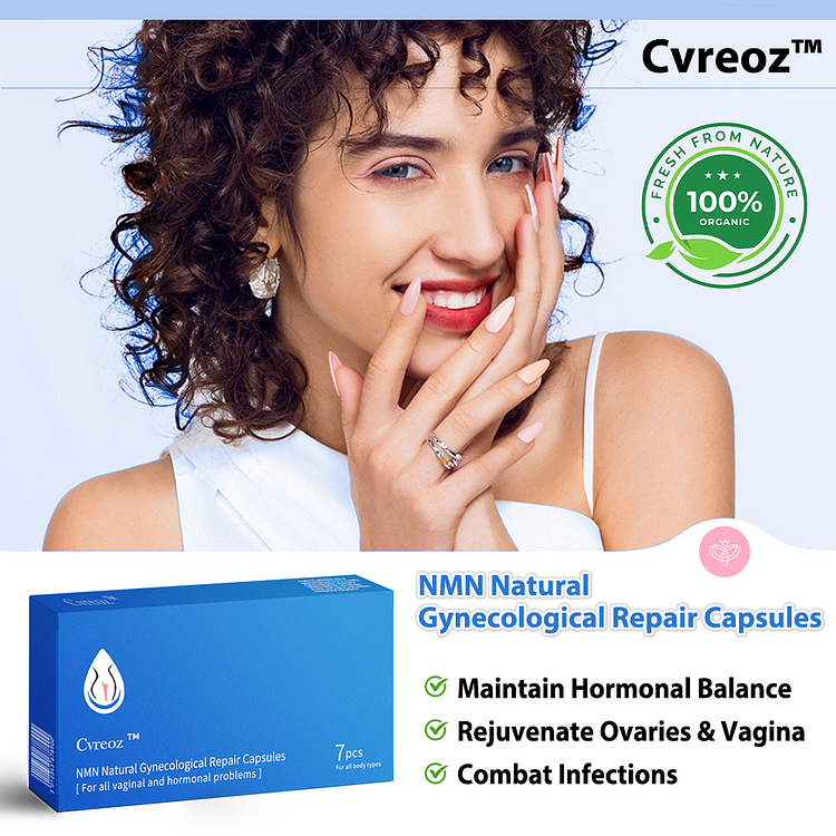 Cvreoz™ NMN የተፈጥሮ የማህፀን ጥገና ካፕሱሎች - ምስል 4