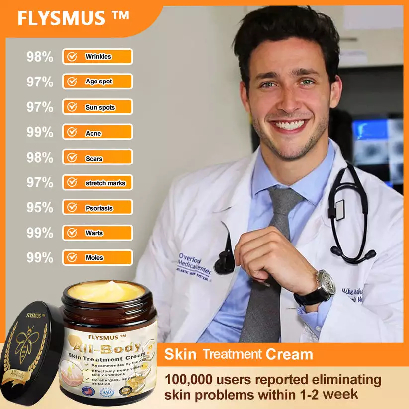 flysmus™ Powerful All-BodySkin Treatment cream