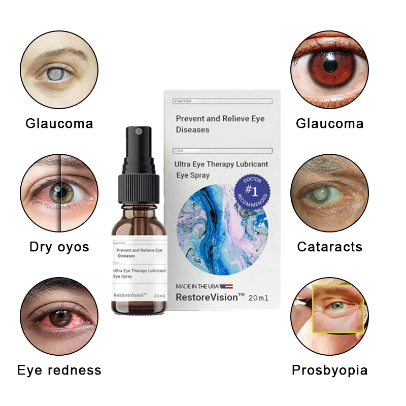 RestoreVision™ Ultra Eye Therapy LubricantRestoreVision™ , Perservative Free, Prevent and Relieve Eye Diseases, FDA Cleared Formula, 20mL (0.68oz) - Image 2