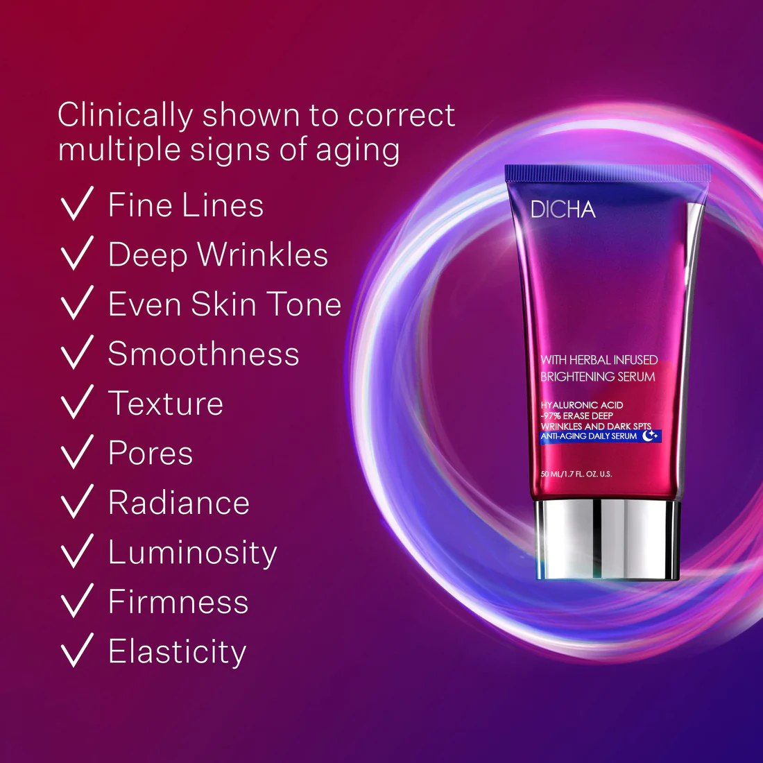 DICHA™ Lavender 30 Days Anti-Aging Wrinkles Peel Off Mask - Image 2